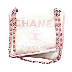 CHANEL deauville messenger bag